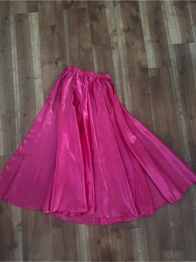Bellydance Latin Long Satin Performance Skirt